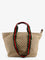 Gucci GG fabric shopping bag with Nastro Web handle detail - Vintsanddkbrovrv