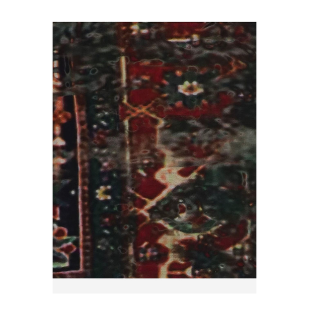 Brown Patterned Scarf
