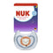 NUK Space Perfect Match Air Night Silicone Soother Pacifier 1pc/box | 0-6 Months | Made in Germany | Glow in the Dark - Lion