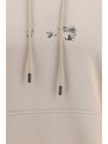 Off-White Spray Arrow Hoodie - String