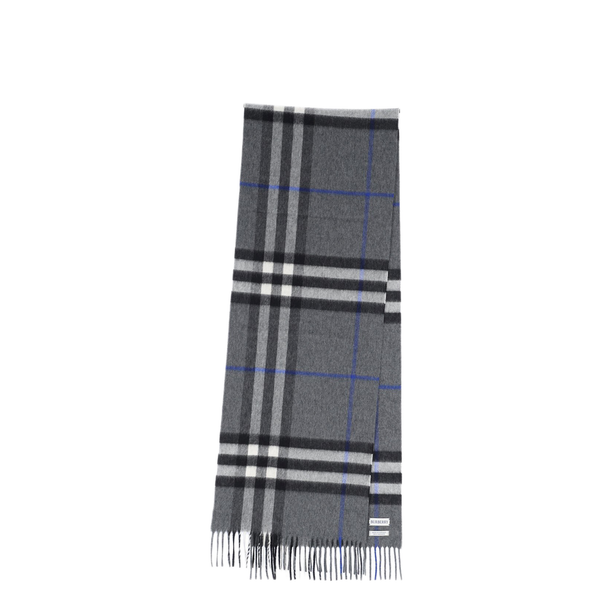 Check Cashmere Scarf