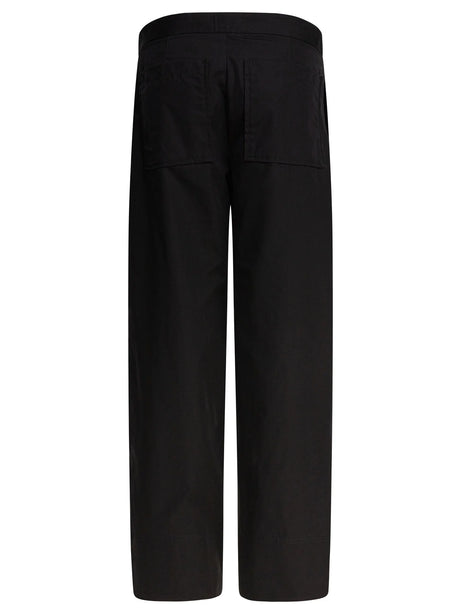 Toteme Casual cotton pants - Black