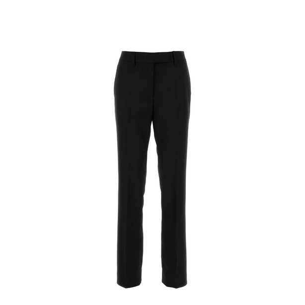 Black Wool Pant