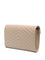 Saint Laurent Classic Cassandre Calfskin Chain Wallet - Dark Beige