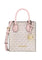 Michael Kors Mercer Extra-Small Signature Crossbody Bag - Vanilla/Powder Blush