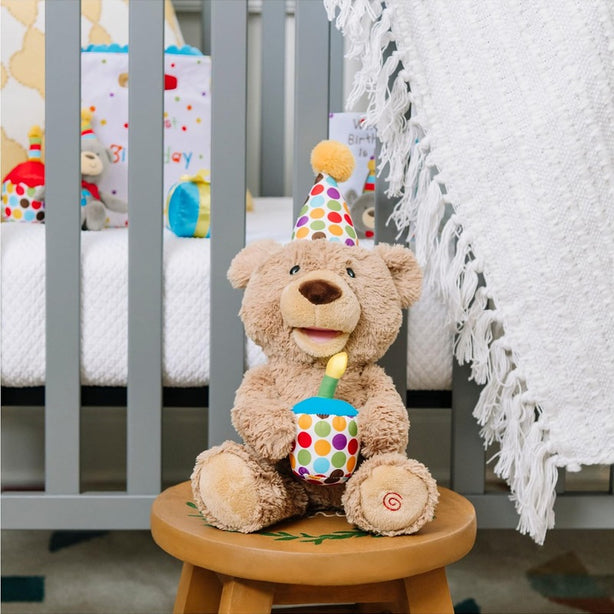Gund Animated Happy Birthday Bear 14