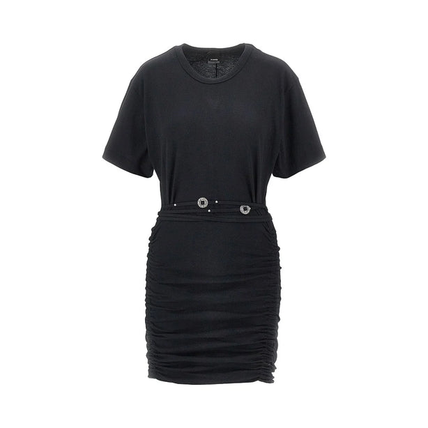 PINKO Jersey mini dress with belt