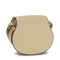 Marcie Small Calfskin Shoulder Bag - Beige