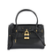 Paddington Grained Buffalo Leather Bag - Black