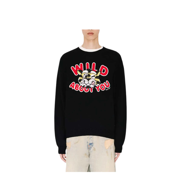 Wild Tiger Wool And Cotton Sweater