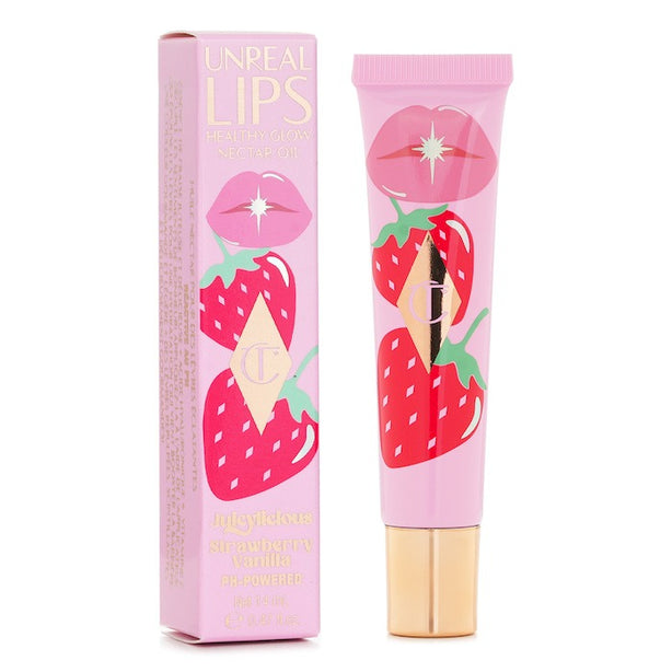 Unreal Lips Healthy Glow Nectar Oil - # Strawberry Vanilla - 14ml