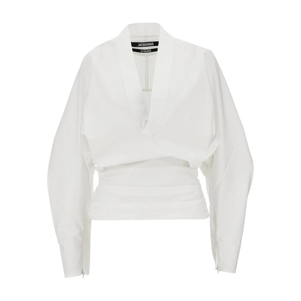 JACQUEMUS Colombe' poplin shirt