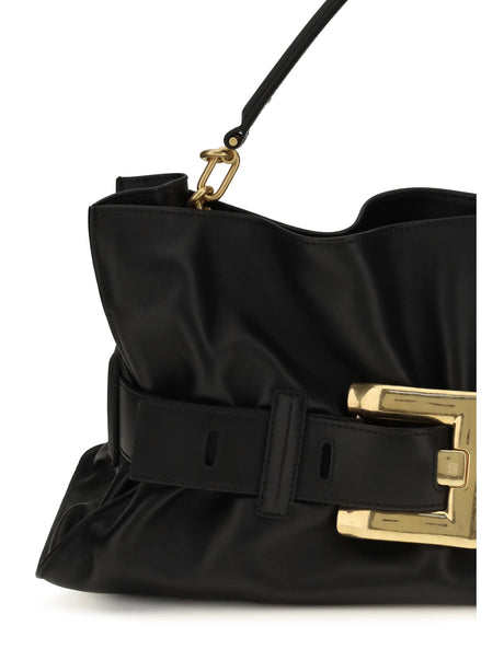 Balmain Medium Anthem Handbag - Noir
