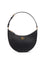 VLogo Signature Mini Grainy Calfskin Hobo Bag - Black