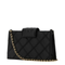 Fleming Mini Leather Crossbody - Black