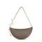 Icons One Size Calf Leather Shoulder Bag - Deep Taupe