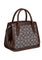 Coach Andrea Carryall Bag In Signature Jacquard - Maple