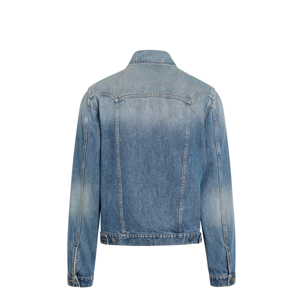Medium Blue Stonewashed Denim Jacket