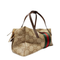 Ophidia Mini GG Coated Canvas Bag - Sand/Brown