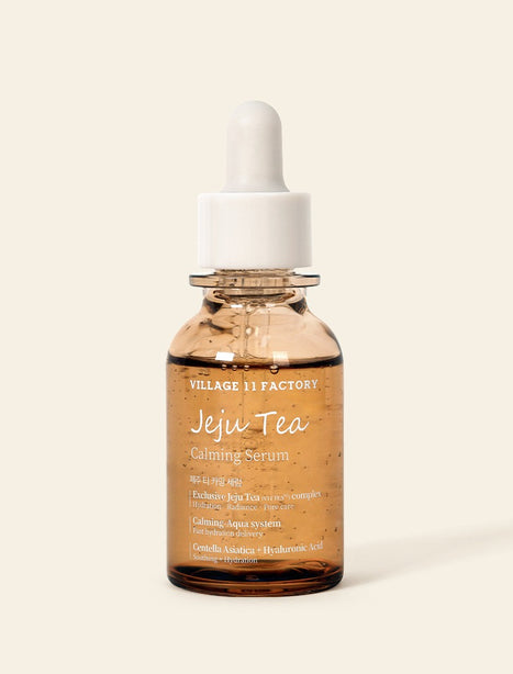 [VILLAGE 11 FACTORY] JEJU TEA Calming Serum 30ML [International Shipping]