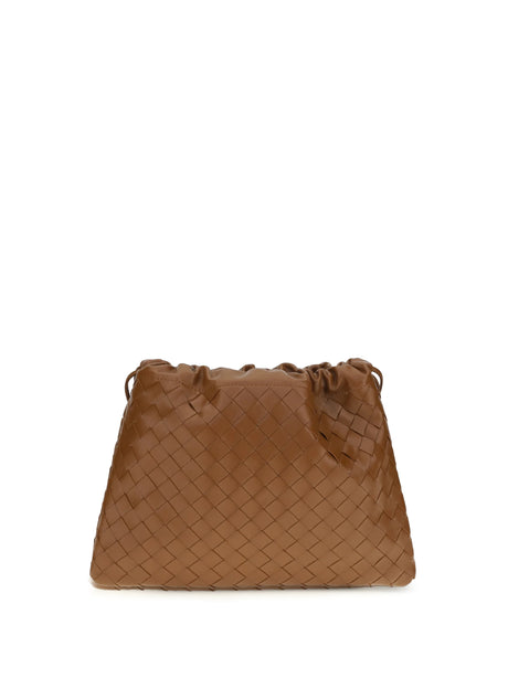 Bottega Veneta Medium Clutch Bag - Tannin-Gold