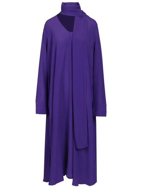 Toteme Round Neck Dress - Viola