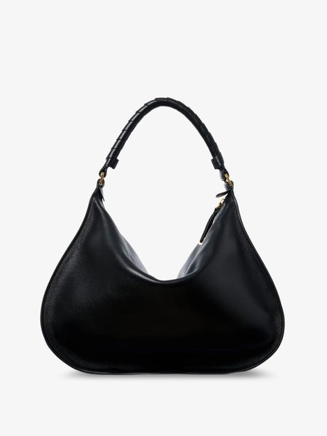Chloe' Marcie Medium leather shoulder bag - Black
