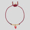 KATE SPADE Summer Daze Strawberry Cord Bracelet Red RS-KO871