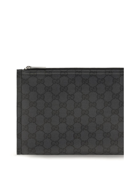 Gucci Essence Classic large Pouch - Black