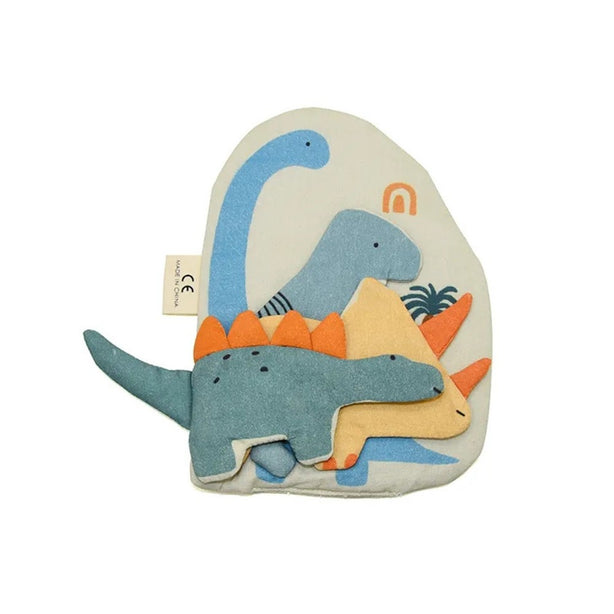 NYZE Baby Early Learning Cloth Book - Dinosaur