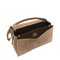 T Timeless Calf Leather Shoulder Bag - Brown