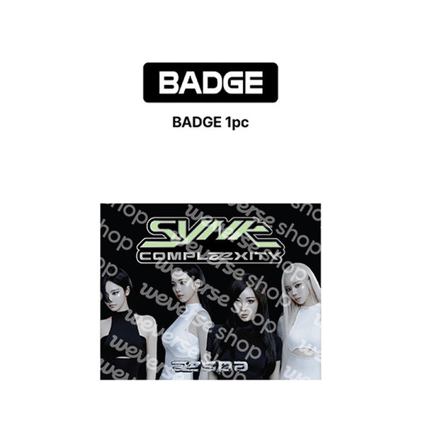 [SYNK:COMPLEXITY] aespa BADGE (International Shipping)