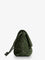 Bottega Veneta Suede Giorno shoulder bag with Intrecciato pattern - Green Tweed-Gold