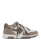 Out Of Office Sneakers Rhodium Light Brown