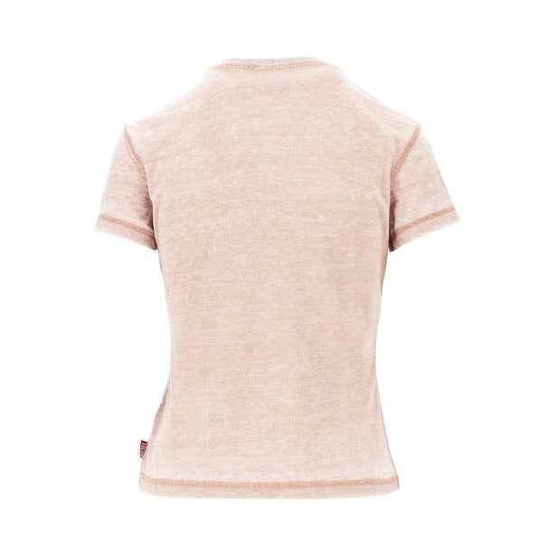 DIESEL Strass-embellished burnout-effect T-shirt