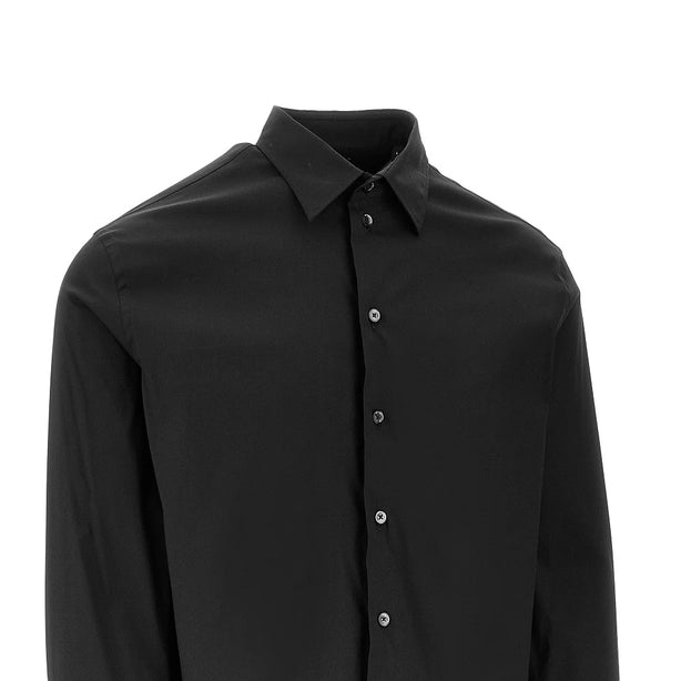 EMPORIO ARMANI Stretch poplin shirt