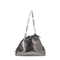 La Scala Calf Leather Clutch - Dark Grey