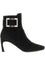 Trompette Booties in Suede