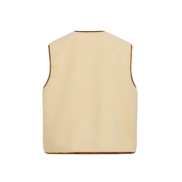 [CHIP AND DALE] KAKAO FRIENDS Sleep Fleece Vest - Ryan and Choonsik (International Shipping)