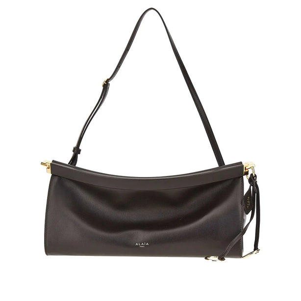 ALAIA Medium 'Le Click East West' leather bag