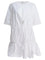 AlaïA Cotton poplin dress - White