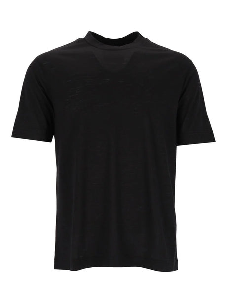 Emporio Armani Crew Neck T-Shirt - Black
