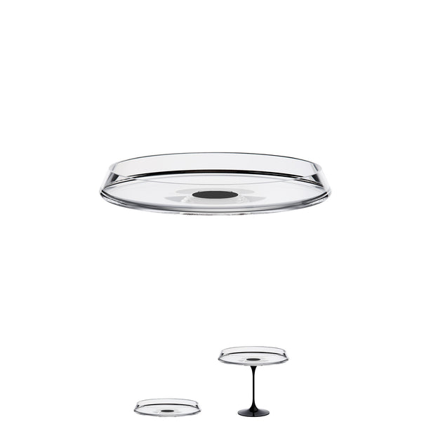SplitGlass - SnackPlate - Black - single pack