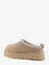 Ugg W Tazz suede sandals with engraved logo - Beige