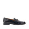 TODS Leather loafers with logo medal
