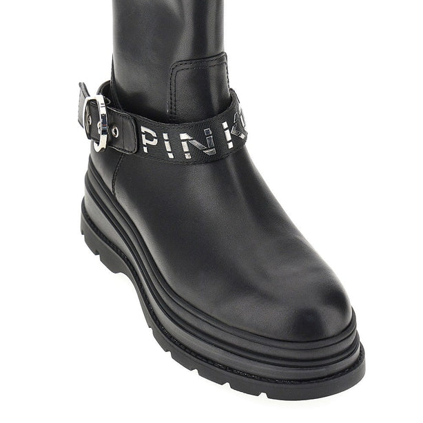 PINKO Eva' leather boots