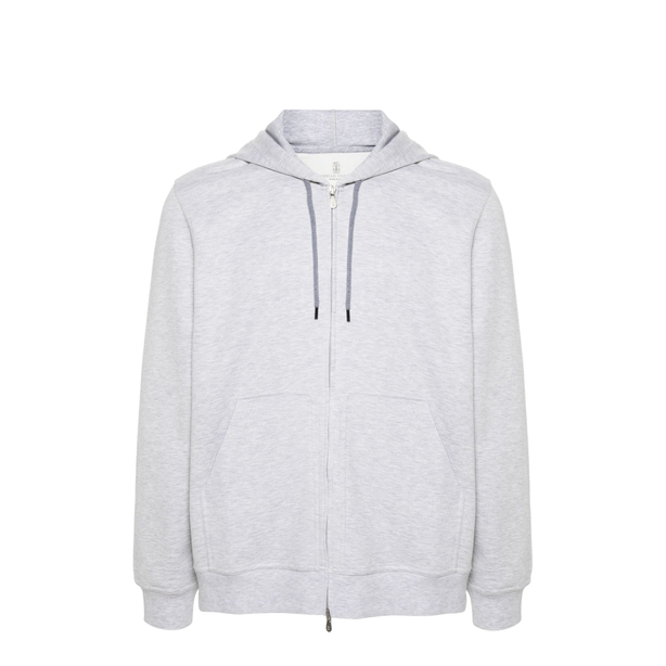 Double Cloth Sweatshirt in Pearl Grey