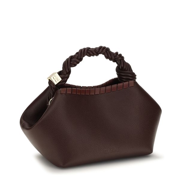 Bou Small Woven Handbag - Bitter Chocolate