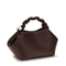 Bou Small Woven Handbag - Bitter Chocolate