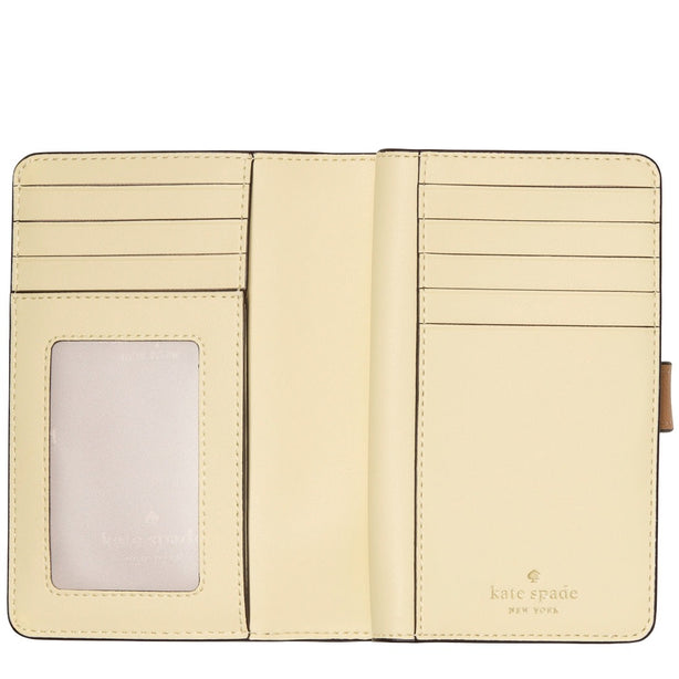 Kate Spade Medium Bifold Wallet - Tuscan Brown KN751